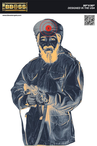 BBOSS TARGETS 20x30 Bin Laden Target