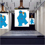 BBOSS TARGETS 20x30 COOKIE MONSTER Shooting Target
