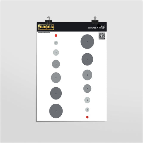 BBOSS TARGETS 20x30 Precision 7 Target