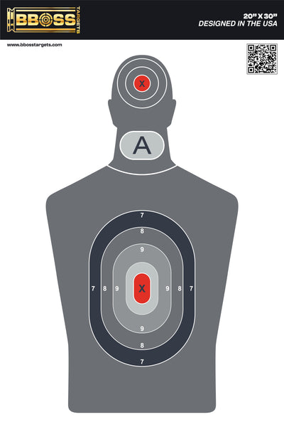 BBOSS TARGETS 20x30 Precision Vitals Target