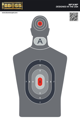 BBOSS TARGETS 20x30 Precision Vitals Target