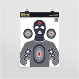 BBOSS TARGETS 20x30 Armed Threat Target