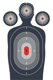 BBOSS TARGETS No Arm Silhouette 20x30 Target
