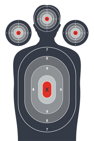 BBOSS TARGETS No Arm Silhouette 20x30 Target